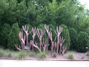 a hands sculpture