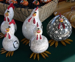 a painted gourds