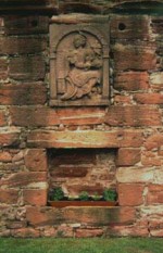 wall niche plaque