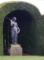 statue in niche O K