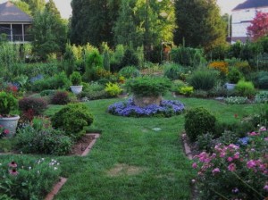 formal garden overview