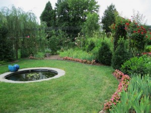 pool garden