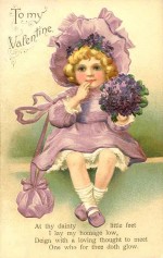 violet bouquet