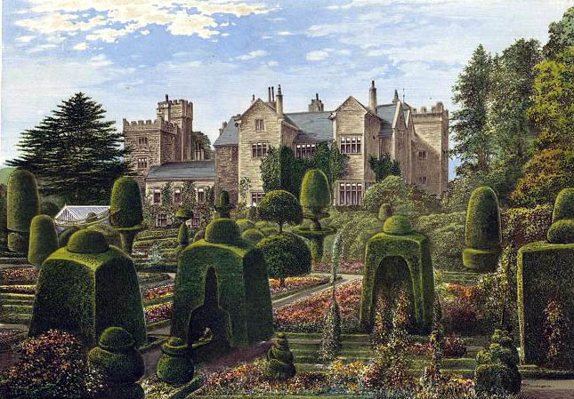 Levens_hall in 1880