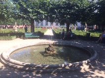 Bamberg rose garden pool n fountain