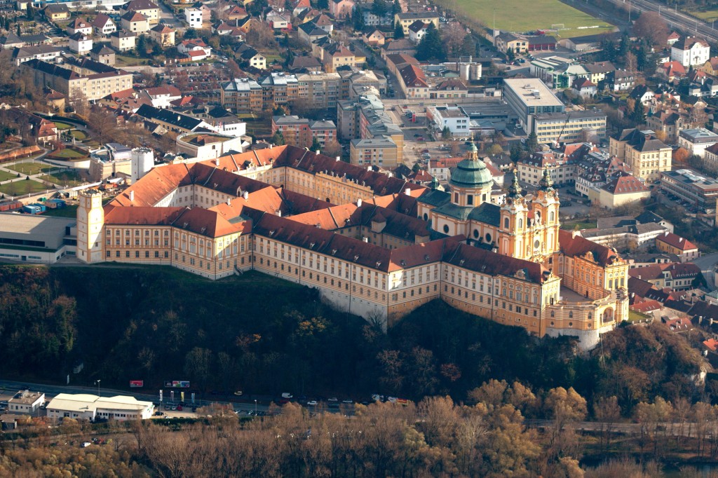 Melk_Abbey_aerial_Wikipedia